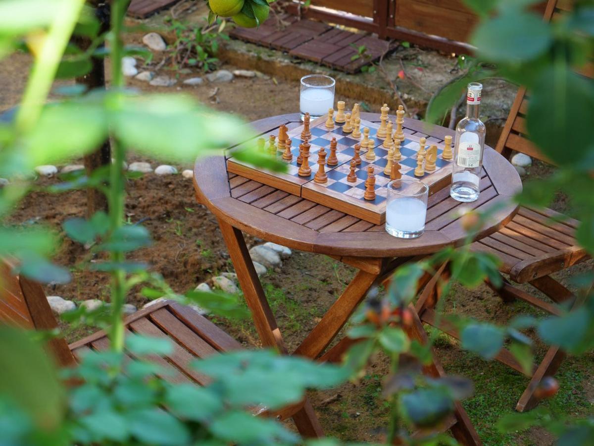 Villa Artemis Barbati Bagian luar foto