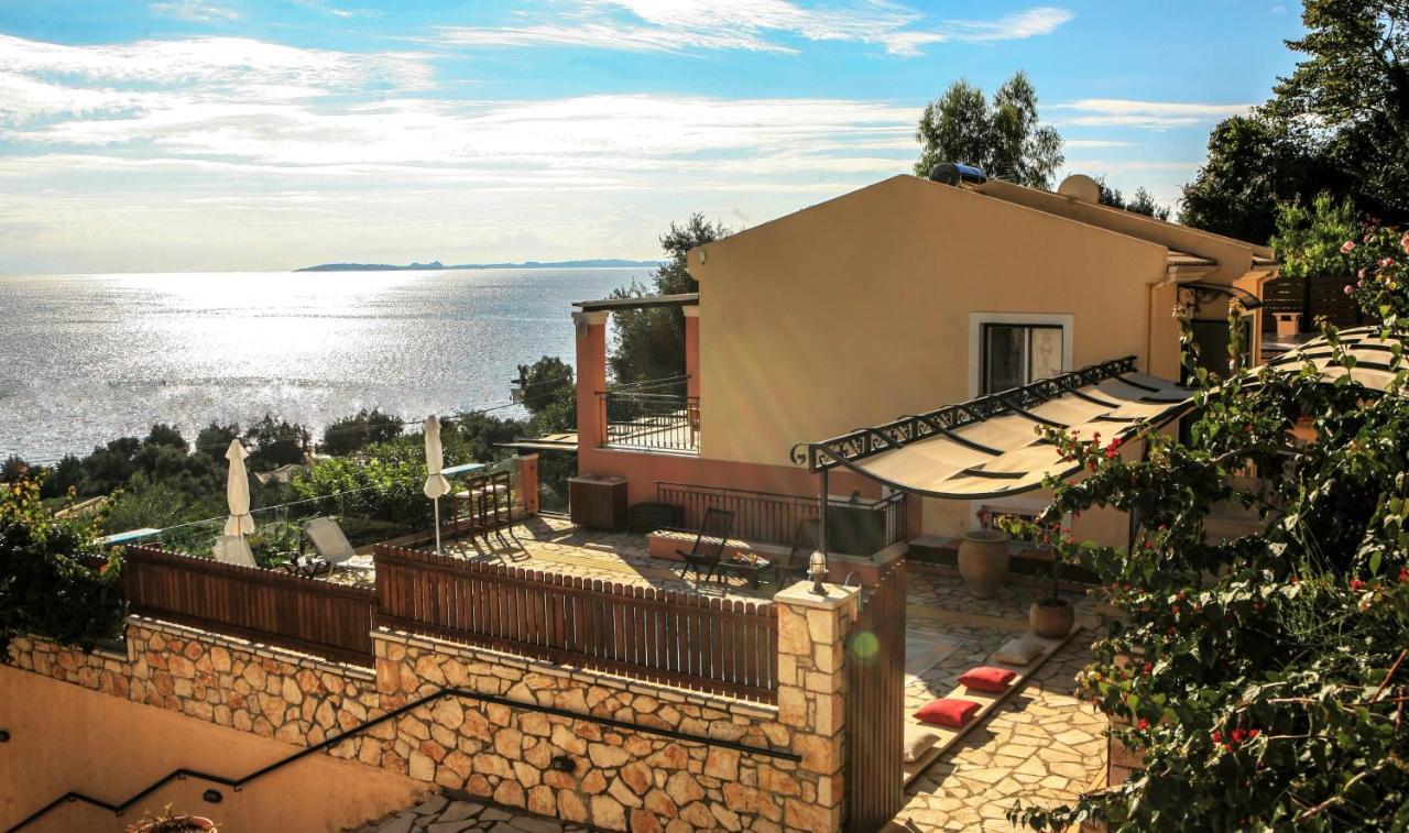 Villa Artemis Barbati Bagian luar foto